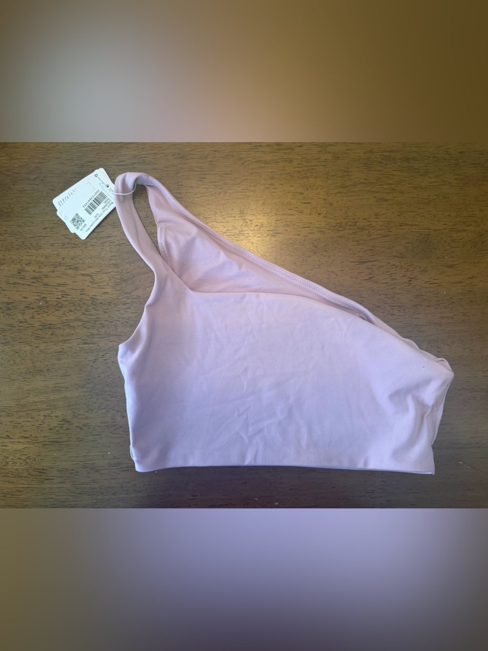 lululemon athletica Bend This One-Shoulder Sports Bra in Dusty Rose S/M - Picture 3 of 11